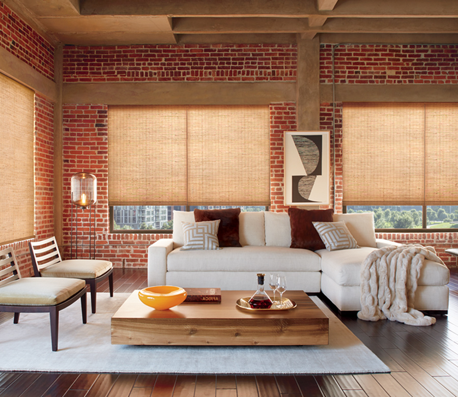 Provenance collection of woven wood shades Burnsville MN
