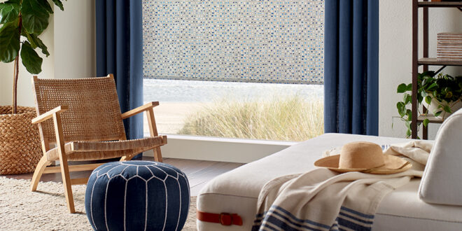 layering drapes in st paul home